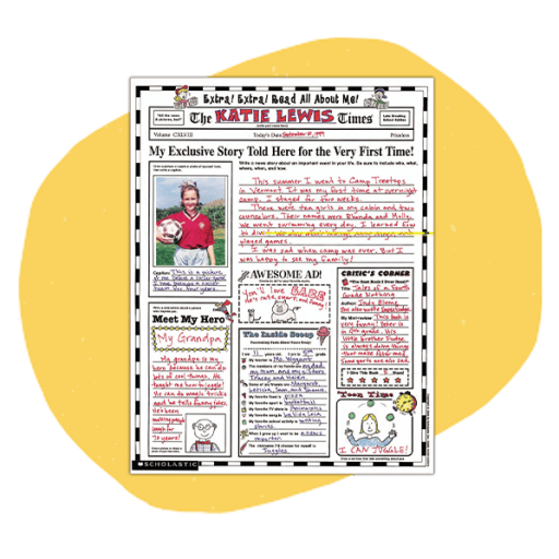 Fill-in posters for students to start the new year.