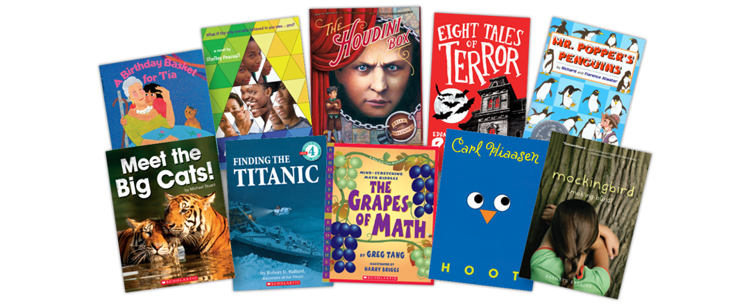 Books in the Ready-To-Go Classroom Library collections.