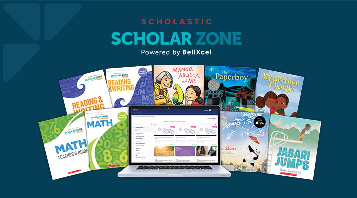 The ScholarZone classroom program with paperbacks, handbooks, guides, a digital platform, & more.