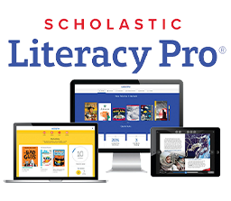 Scholastic Literacy Pro reading management tool and e-book library including activities.